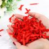100Pcs 1Inch Mini Ribbon Red Bows for Crafts Gift Wrapping, Small Gift Premade Bow Decor for Women Hair Clip Party Candies Cake, Ribbon Bow for Valentine New Year Thanksgiving Birthday Wedding view 3