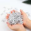 100Pcs 1Inch Mini Ribbon Bows for Crafts Gift Wrapping, Tiny Gift Premade Silver Bow Decor for Women Hair Clip Party Cake Nail, Ribbon Bow for Christmas Valentine New Year Thanksgiving Birthday view 2