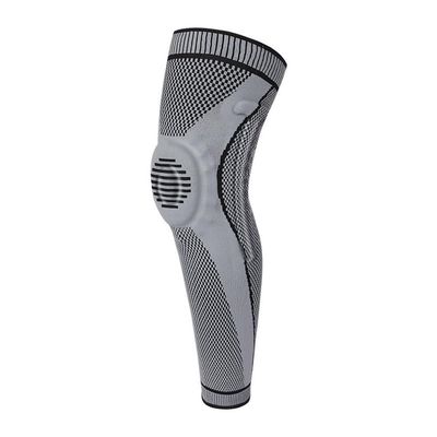 DNHPSMYI Outdoor Sports Compression Calf Sleeves Basketball Running Compression Fitness Leg Guards(Gray,Large)
