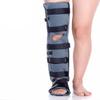 1pc Adjustable Knee Immobilizer Full Leg Brace - Breathable Lightweight Support for Postoperative Recovery & Injury Relief(Small) view 4