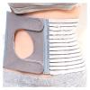 DFEDHF Ostomy Hernia Support Belt, Postoperation Elastic Breathable Abdominal Binder Waist Belt, Adjustable U- Shaped Hole for Post- Operative Care After Colostomy Her view 1