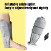 DFEDHF Ankle Brace Fixation Support, Air Stirrup Ankle Brace Stabilizer Splint Inflatable Foot Joint Fixation Brace Adjustable Rigid Stabilizer for Sprains, Strains view 2