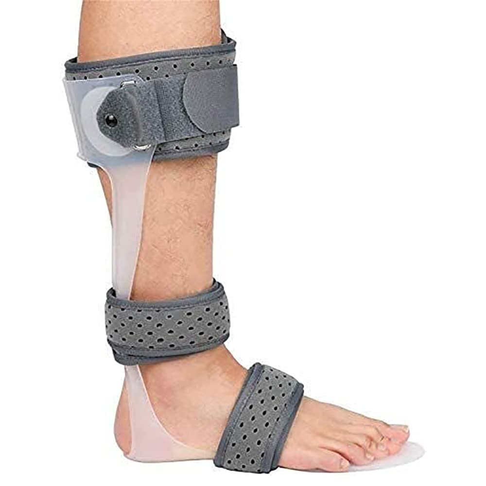 DFEDHF Ankle Braces Brace Drop Foot Supports Splint Medical Ankle Foot Orthosis Support Drop Foot Postural Correction Brace,Left,S, Left-M