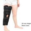 1pc Adjustable Knee Immobilizer Brace Support for Joint Pain Relief - for Injury Recovery and Workout(Black,Large) view 3