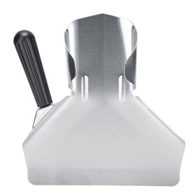 French Fries Shovel, Multi Functional Kitchen Thicken Stainless Steel French Fries Shovel Chips Bagger Scooper Popcorn Scoop Tools for Kitchen Food
