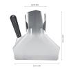 French Fries Shovel, Multi Functional Kitchen Thicken Stainless Steel French Fries Shovel Chips Bagger Scooper Popcorn Scoop Tools for Kitchen Food view 2