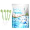 Malisseladi 5 in 1 Mini Disposable Toothbrushes with Toothpaste + Floss + Pick + Tongue Scraper | Travel Size | Individually Wrapped | Soft Set for Work or Travel (Iced Apple Flavor, 26 pcs) view 1