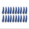Finger Sleeves 100PCS Finger Sleeve Seamless Anti-Sweat Breathable Gloves Sensitive Touch Screen(Blue) view 1