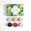BLOSSOM RITUAL Balance Ritual Artisan LooseLeaf Tea Set 6 Tin Gift Box Oolong, Black & Green Tea Mindful Wellness Sampler Natural Infusion 5.3oz view 3