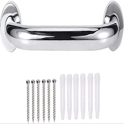 Grab Bar Armrest 30/40/50/60cm Stainless Steel Toilet Handrail Aid Support Shower Safety Mount Rail Handle