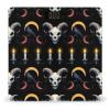 Smart Scale for Body Weight Digital Bathroom Weighing Scale Energy Saving Scale Goth Raven Skull Goat view 1