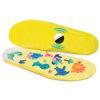 Kids Shoe Insole for Airtag Holder, Insert with Hidden Tracker Slot,Trim to Fit Design,Breathable Comfort Soft Material (Yellow,Foot:7.1-7.5IN/Insole:7.6-8.3IN/12.5C-1Y) view 1
