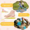 Kids Shoe Insole for Airtag Holder, Insert with Hidden Tracker Slot,Trim to Fit Design,Breathable Comfort Soft Material (Yellow,Foot:7.1-7.5IN/Insole:7.6-8.3IN/12.5C-1Y) view 4