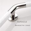 Grab Bar and Showers Curved Stainless Steel Bathroom Safety Support Rail Anti-Slip Polished Chrome Handrail for Elderly Disabled Preg(Natural) view 4