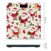 Automatic Switch Digital Bathroom Weighing Scale Smart Scale for Body Weight Cute Cartoon Santa Claus Christmas view 2