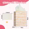 Ehpiern 8 Pcs Beautiful Gift Bags, 9" Paper Gift Bag with Tissue Paper, Reusable Gift Bags Suitable for Presents of Any Birthday, Baby Shower, Weddings, Christmas, Mothers Day & Other Occasion (8PCS Pink) view 2