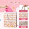 Ehpiern 8 Pcs Beautiful Gift Bags, 9" Paper Gift Bag with Tissue Paper, Reusable Gift Bags Suitable for Presents of Any Birthday, Baby Shower, Weddings, Christmas, Mothers Day & Other Occasion (8PCS Pink) view 3