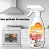Kitchen Heavy Duty Degreaser, Cleaning Stubborn Oil Stains Clean up Kitchen Oil Stains, Oils & Grease Stain Cleaning Remover Spray, Greasy Dirt Cleaner Spray (1pcs) view 2