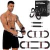Arm Trainer, Adjustable Chest Workout Equipment for Men & Women, Home Gym Strength Muscle Builder Training Arms, (20-110 lbs) Red, 20-60lb - view 1