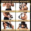 Arm Trainer, Adjustable Chest Workout Equipment for Men & Women, Home Gym Strength Muscle Builder Training Arms, (20-110 lbs) Red, 20-60lb - view 2