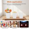 40 Pack White Mini Popcorn Boxes, 3 x 4.2 x 2.2 in Cardboard Snack Containers, Scalloped Treat Boxes for Party Supplies, Movie Night, Carnival, Wedding, Baby Shower view 3