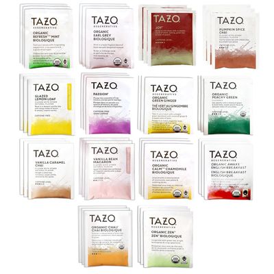 168 Tea Bags Sampler Assortment Variety Pack Gift Box (42 Count- Pack of 4) 14 Different Flavors for Him Women Men Tea Lovers Couples Family Friends Coworker