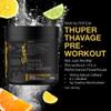 RAW Thuper Thavage Pre Workout Powder - High-Stim Preworkout with Creatine, Beta Alanine, L-Citrulline & Caffeine - Chris Bumstead Gym & Fitness Supplement for Men & Women - Champion Mentality view 2