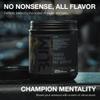 RAW Thuper Thavage Pre Workout Powder - High-Stim Preworkout with Creatine, Beta Alanine, L-Citrulline & Caffeine - Chris Bumstead Gym & Fitness Supplement for Men & Women - Champion Mentality view 3
