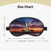 WBQLSL Statue of Liberty, USA Printed Sleep mask Perfect for naps, Travel, and Night Shifts to Help You Sleep Better. view 3