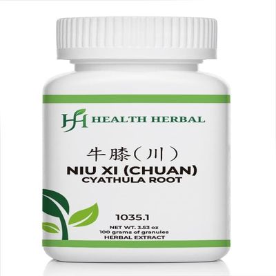 Health Herbal - HH1035.1 NIU Xi (Chuan)/Cyathula Root, Granule, 100 Grams/Bottle