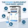 Creatine Monohydrate Packets, 5g Creapure Creatine, 30 Sticks - Unflavored view 2