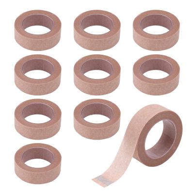 10 Rolls Nose Tape for Rhinoplasty Shaping, Skin Coloured Nose Bandages Self-Adhesive Rhinoplasty Paper Micropore Tape for Sensitive Skin, 0.5in x 10yd