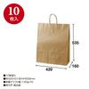 Sasagawa 50-6841 Handbag, Paper Bags, Taka Mark, Unexposed, Width 16.5 x Depth 6.3 x Height 21.1 inches (420 x 160 x 535 mm), 10 Sheets view 2