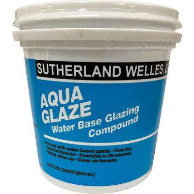 1PK AQG032 qt Fast Dry Water Based Glazing Compound LANC-446648-NF