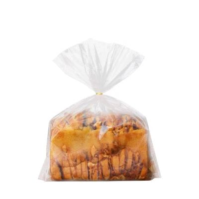 100 Pack Clear Polypropylene Bread Bags For Bakery, Handmade Loaves, Buns & Pastries Food Safe, Extra, Transparent(Size:3.937.08in1018cm)