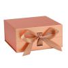 OEMVALATY Rose Gold Gift Box,14x12x5 Inches Gift Boxes with Lids for Presents with Magnetic Closure and Ribbon for Wedding,Storage,Birthday view 1