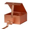 OEMVALATY Rose Gold Gift Box,14x12x5 Inches Gift Boxes with Lids for Presents with Magnetic Closure and Ribbon for Wedding,Storage,Birthday view 3