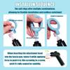 1.22-inch Inner Diameter Massage Gun Attachments, L-Shaped Design Meet Different Needs for Two Rings Plug Deep Tissue Percussion Plug and Play Salon Home Tools for Men Interface size: 15-16 mm view 3
