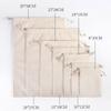hcaklozgshi 5 10 20 50Pcs/Pack Natural Cotton Drawstring Storage Bags Christms Wedding Gift DIY Plain Pouch Reusable Home Organize Dustbag(17x23cm,Cotton Bags 10PCS) view 2