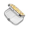 Autumn Leaf & Pine Nut Pill Box Portable Mini Pill Organizer Case view 2