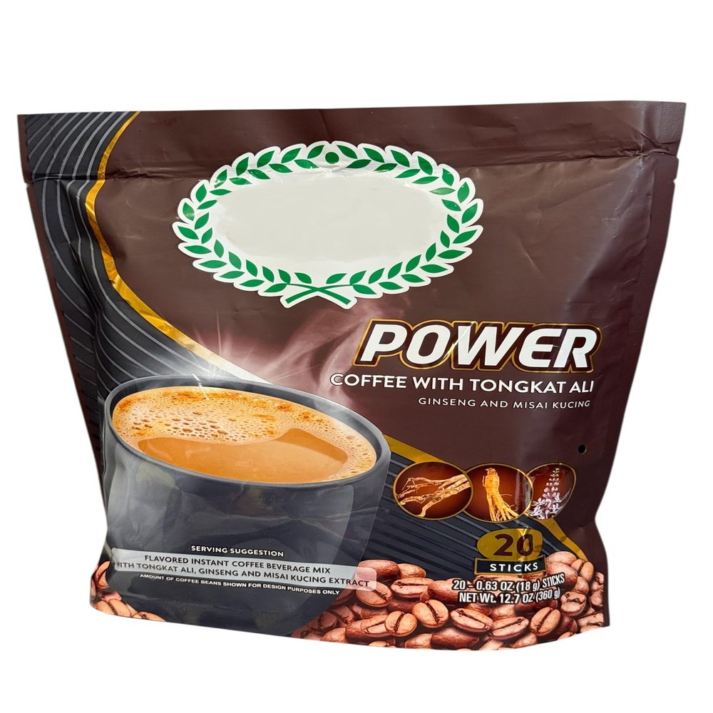 Instant Coffee Powder, Quick Dissolving (1 PACK, COFFEE WITH GINSENG AND MISAI)
