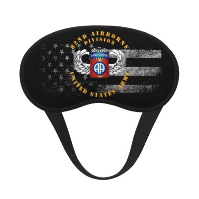 82nd Airborne Division Sleep Mask Sleep Masks for Women Men