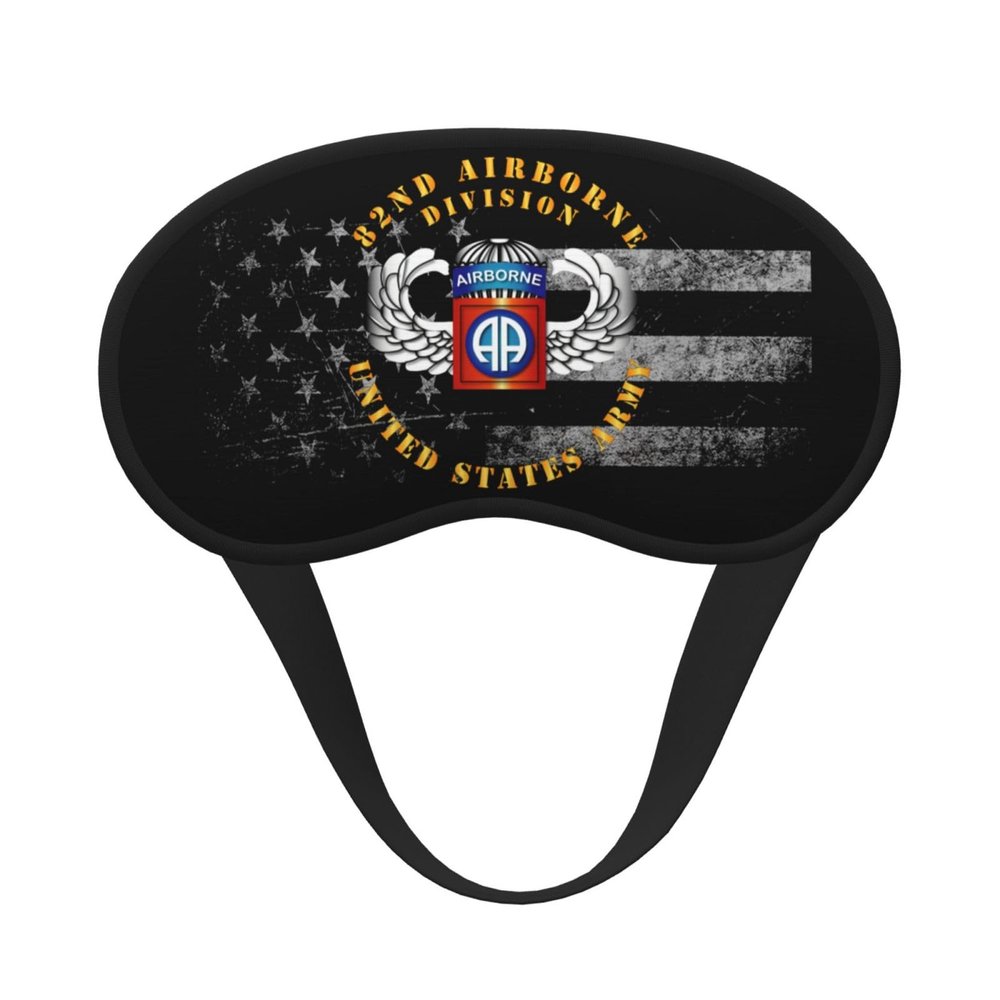 82nd Airborne Division Sleep Mask Sleep Masks for Women Men