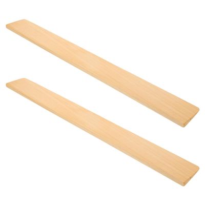 NIYANGLE 2pcs Doorways Ramp: Heavy Duty Door Ramp for Wheelchairs - Wooden Doorway Slope Pad for Home Steps - Mobility Scooters Entry Wedge Pad