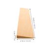 NIYANGLE 2pcs Doorways Ramp: Heavy Duty Door Ramp for Wheelchairs - Wooden Doorway Slope Pad for Home Steps - Mobility Scooters Entry Wedge Pad view 2