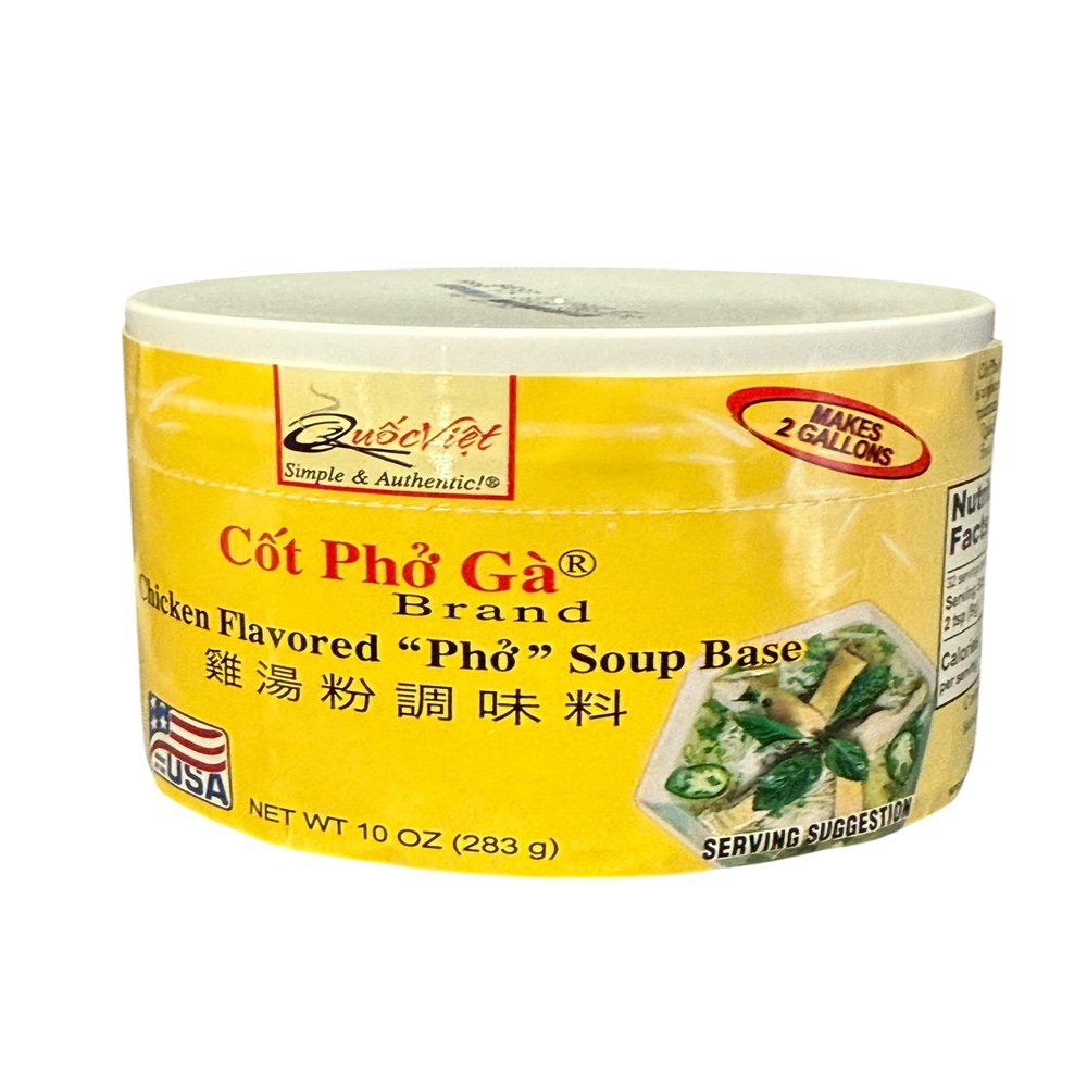 1 Pack - Chicken Pho Soup Base - Cot Pho Ga - 10 Oz per Jar - Product of USA