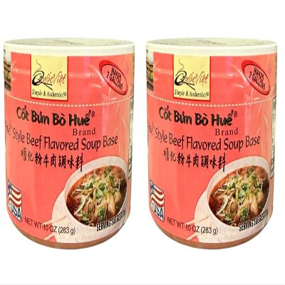 2 Packs - Hue Style Beef Soup Base - Cot Bun Ho Hue - 10 Oz per Jar with 2 Jars per Order - Product of USA