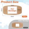 30 Pcs Extra Large Adhesive Bandages 6" x 3", Large Adhesive Bandage with Non-Stick Pads, Breathable Fabric Large Bandages for Wound Care, Latex-Free, Individually Wrapped (6 * 3in) view 2