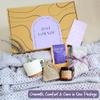 Get Well Soon Gift Baskets for Women Care Package for Women After Surgery, Thinking of You Gifts, Birthday Basket, Self Care Gift Box, Comfort Hug in a Box (Lavender Purple) view 2