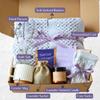 Get Well Soon Gift Baskets for Women Care Package for Women After Surgery, Thinking of You Gifts, Birthday Basket, Self Care Gift Box, Comfort Hug in a Box (Lavender Purple) view 3